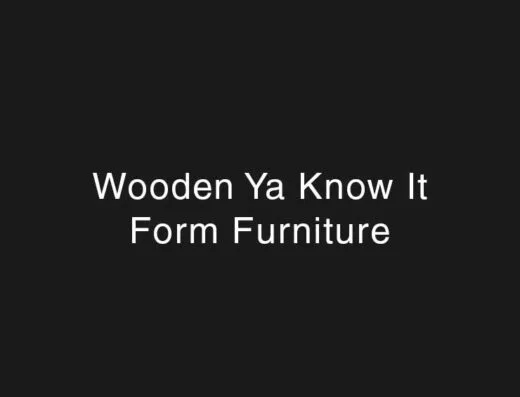 Wooden Ya Know It Furniture repair services Christchurch